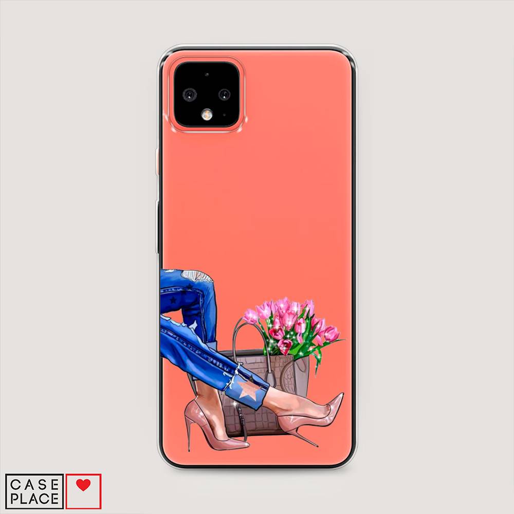 

Чехол Awog на Google Pixel 4 XL "Каблучки", Разноцветный, 270550-7