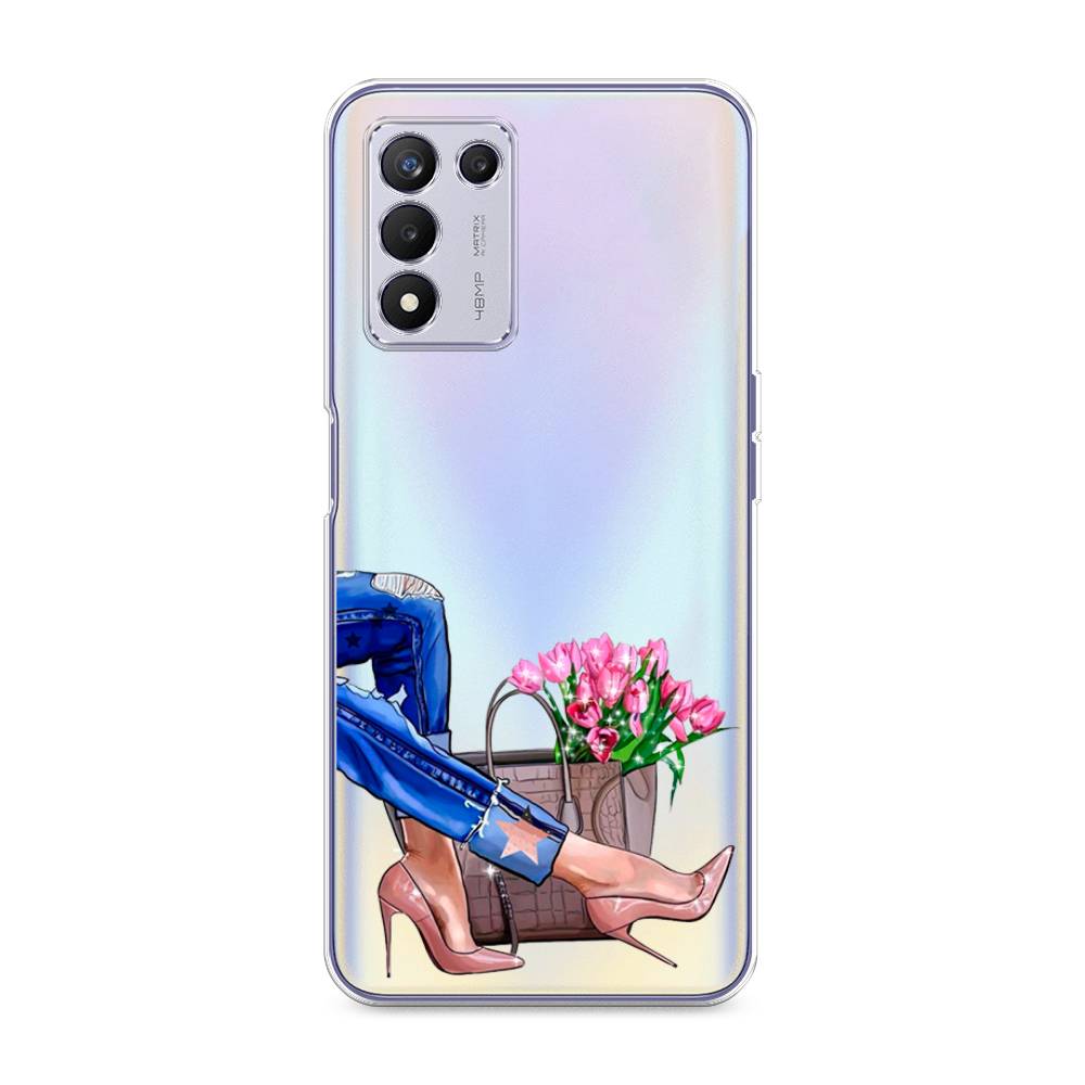 

Чехол Awog на Realme Q3s "Каблучки", Разноцветный, 257950-7