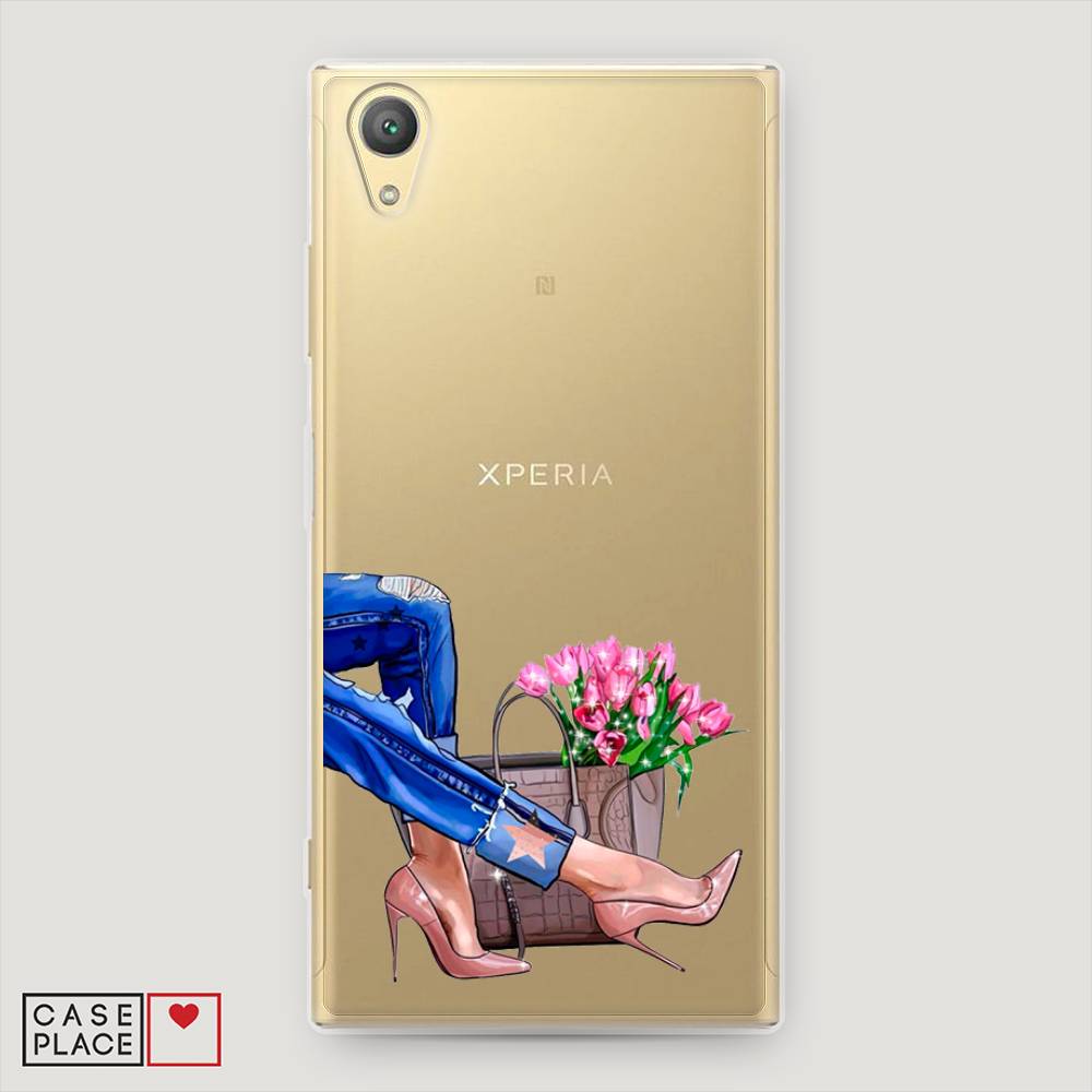 

Чехол Awog на Sony Xperia XA1 plus "Каблучки", 53050-7