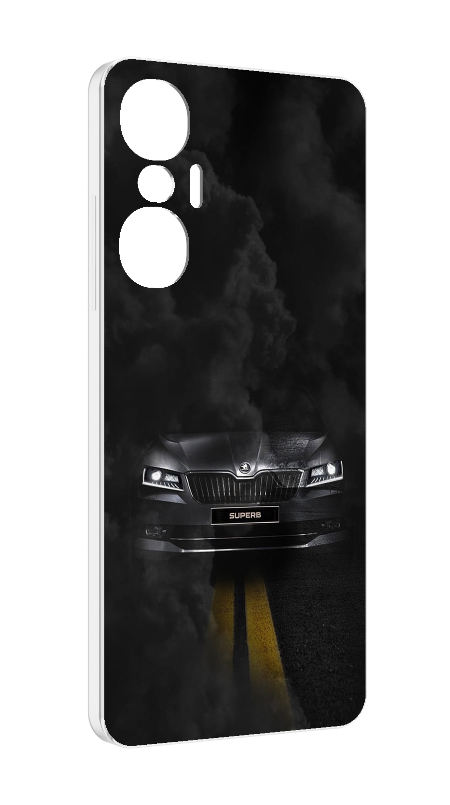 

Чехол MyPads skoda шкода 1 для Infinix Hot 20S противоударный, Tocco