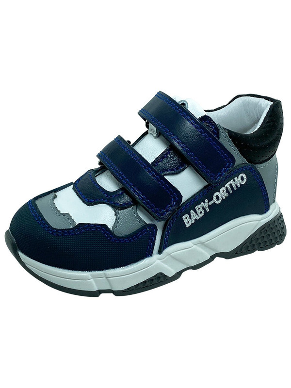 Кроссовки детские Baby Ortho Брикен, серый, 27