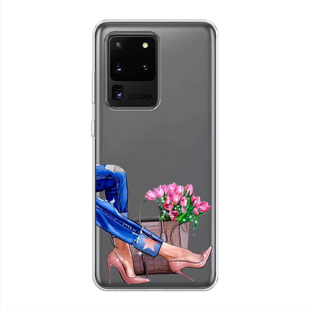 

Чехол Awog на Samsung Galaxy S20 Ultra "Каблучки", Разноцветный, 29450-7