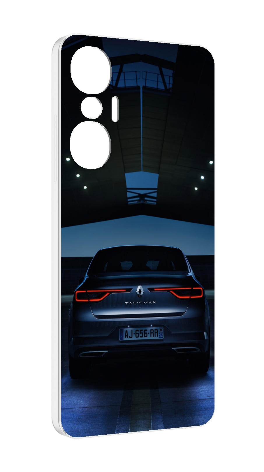

Чехол MyPads renault рено 1 для Infinix Hot 20S противоударный, Tocco