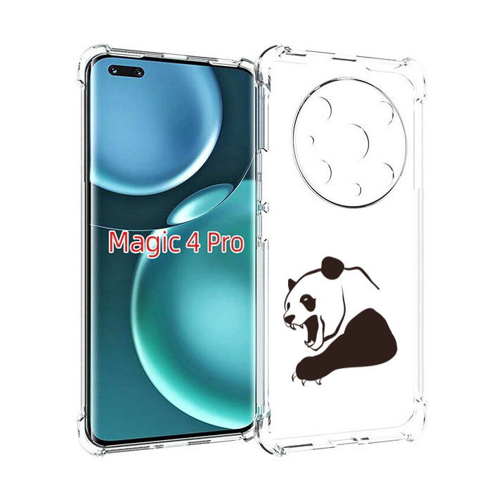 

Чехол MyPads злая-панда для Honor Magic4 Pro, Прозрачный, Tocco