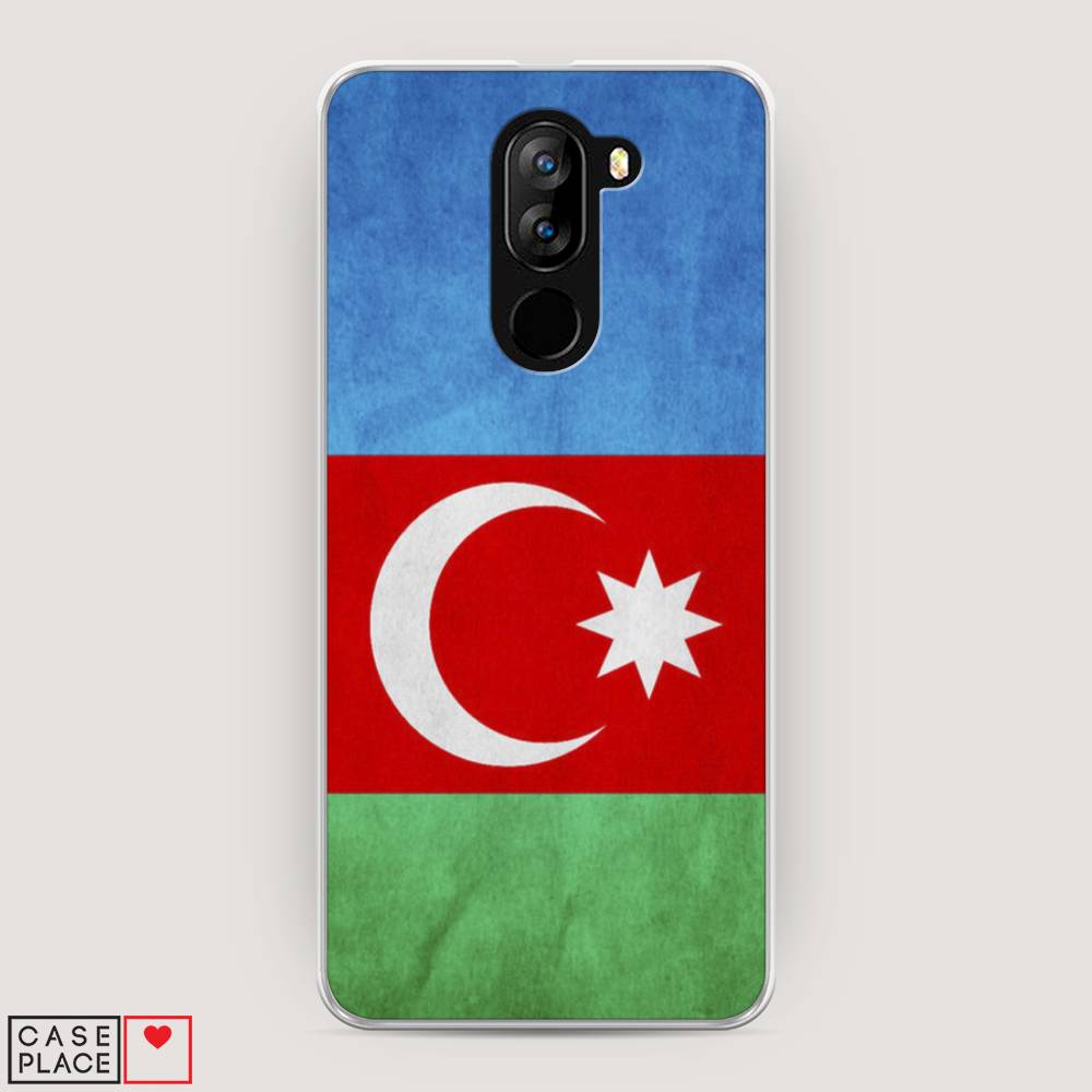 фото Чехол awog "флаг азербайджана" для doogee x60l