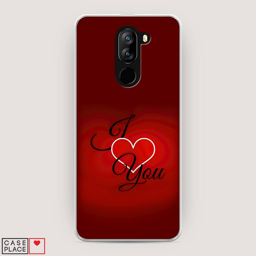 

Чехол Awog на Doogee X60L / Дуги X60L "I love you 3", Разноцветный, 220550-6