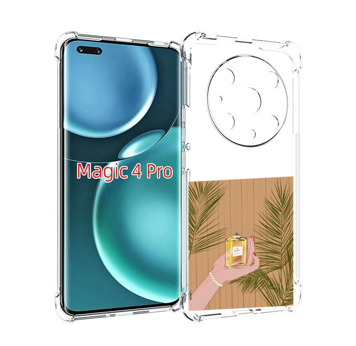 

Чехол MyPads запах-шанель-номер-5 для Honor Magic4 Pro, Прозрачный, Tocco