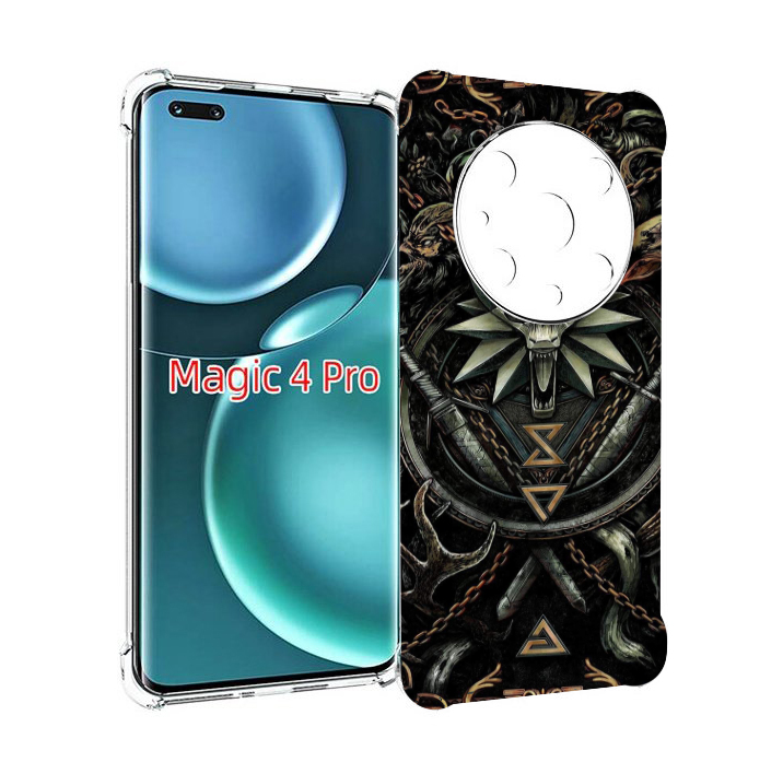 

Чехол MyPads загружено для Honor Magic4 Pro, Прозрачный, Tocco