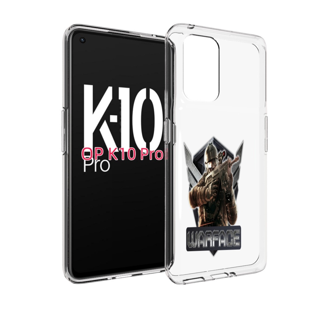 

Чехол MyPads игра про войну для OPPO K10 Pro, Прозрачный, Tocco