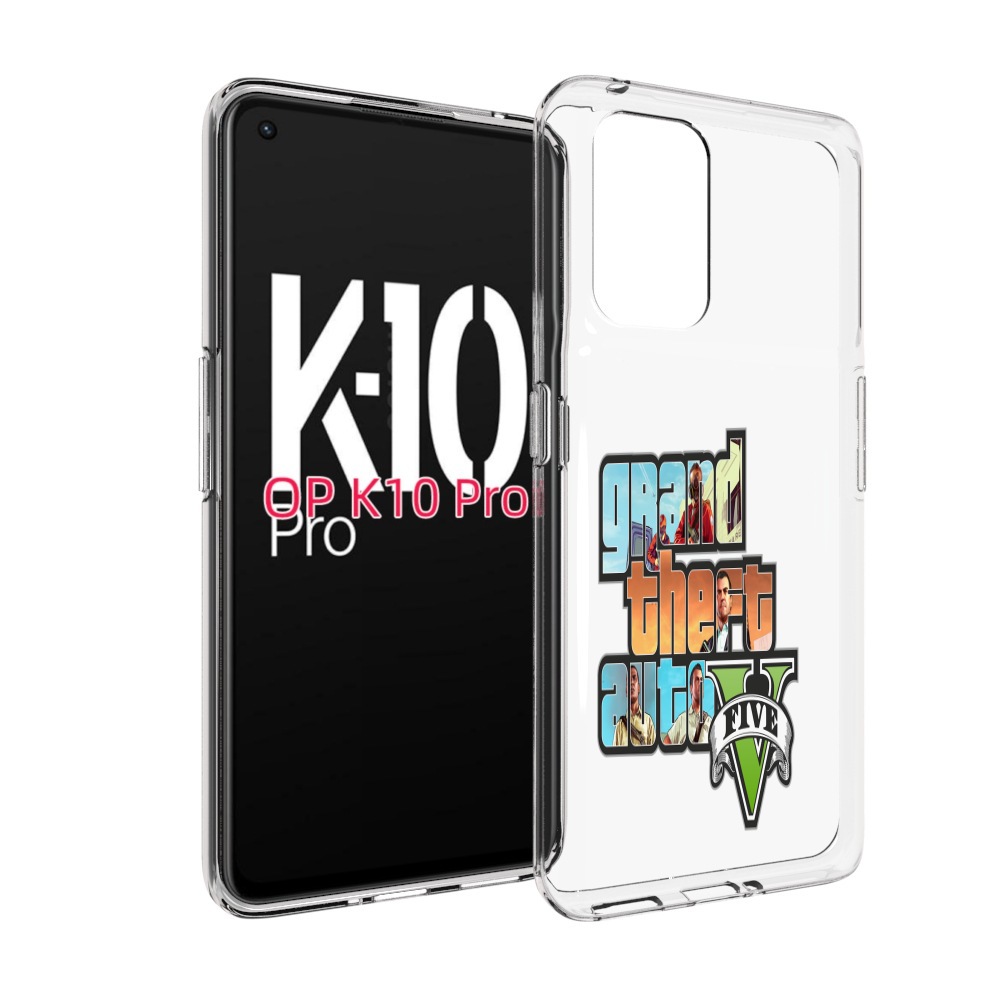 

Чехол MyPads игра гта для OPPO K10 Pro, Прозрачный, Tocco