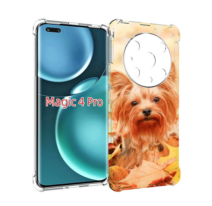 

Чехол MyPads еркширдскии терьер иорк для Honor Magic4 Pro, Прозрачный, Tocco