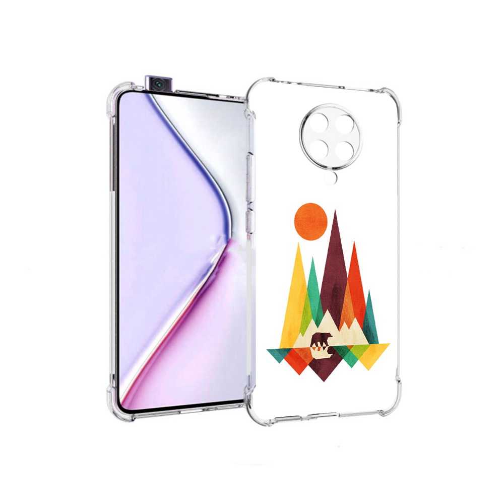 

Чехол MyPads нарисованные горы с медведем для Xiaomi Redmi K30 Pro Zoom 8/256GB, Прозрачный, Tocco