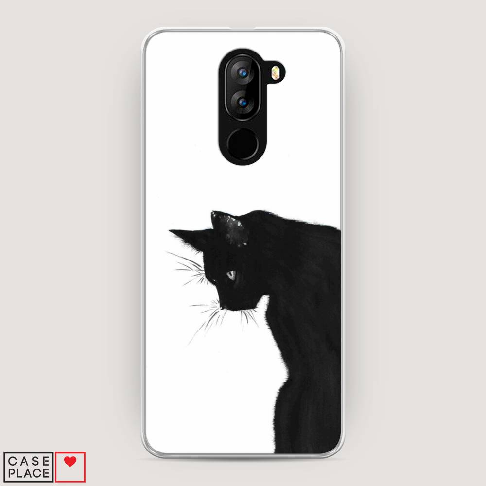 

Чехол Awog на Doogee X60L / Дуги X60L "Black cat", Разноцветный, 220550-1