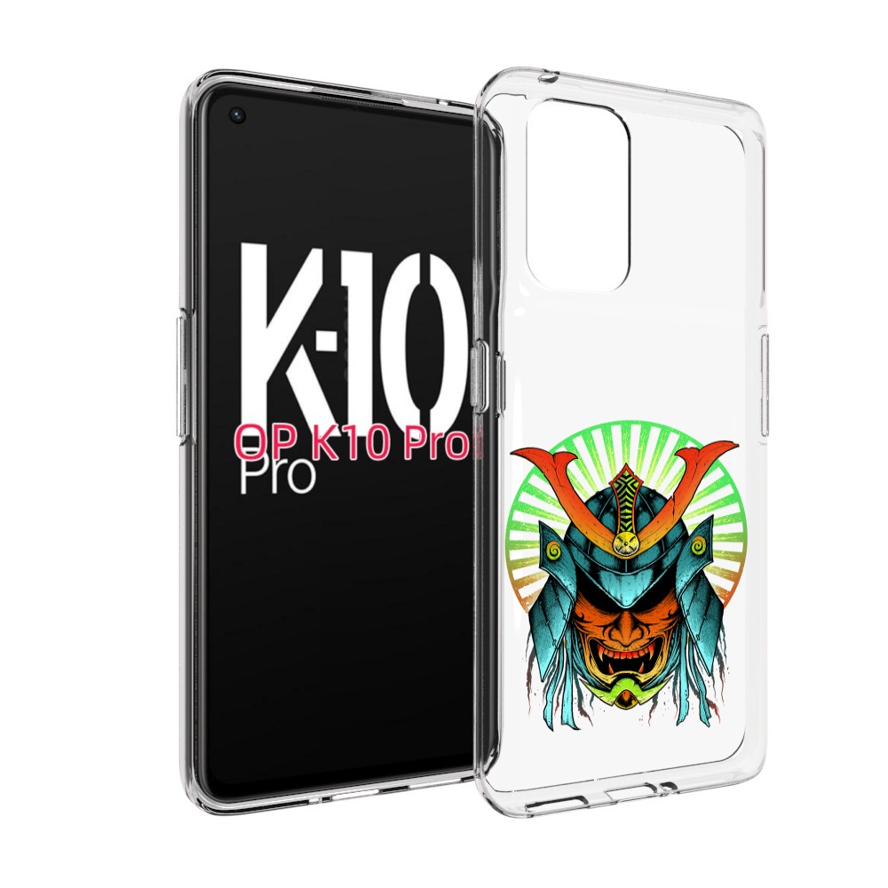 

Чехол MyPads ешимитсу рисунок для OPPO K10 Pro, Прозрачный, Tocco