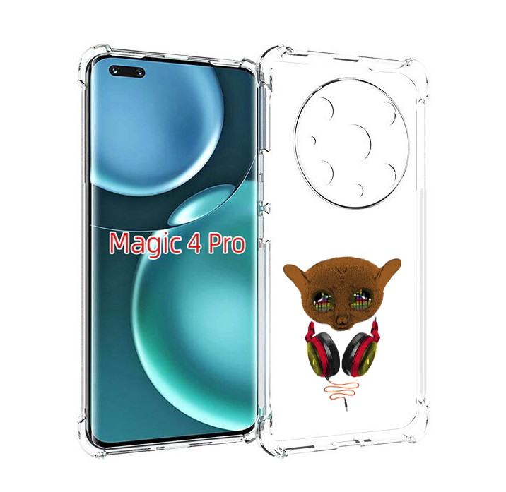 

Чехол MyPads диджей для Honor Magic4 Pro, Прозрачный, Tocco