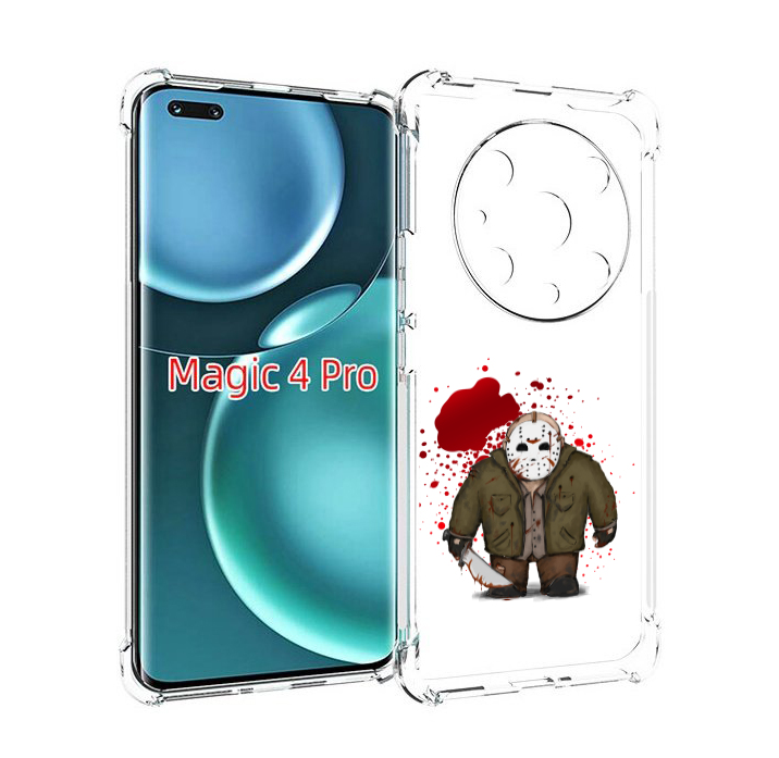 

Чехол MyPads джейсон для Honor Magic4 Pro, Прозрачный, Tocco