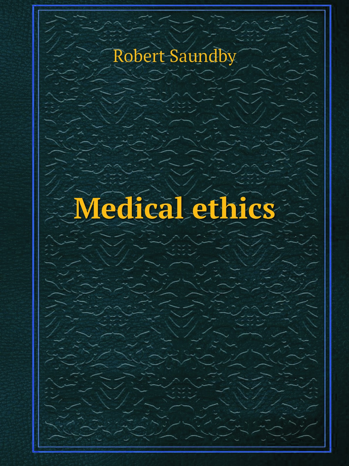

Medical ethics