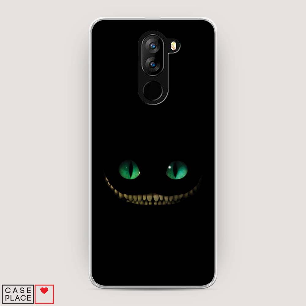 

Чехол Awog на Doogee X60L / Дуги X60L "Зеленоглазый чеширский кот", 220550-10