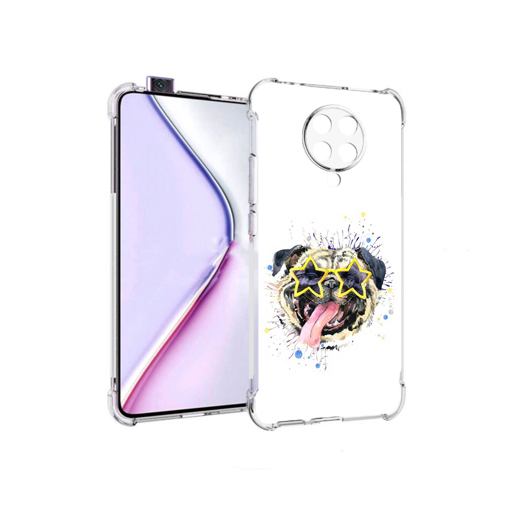 Чехол MyPads мопс боксер для Xiaomi Redmi K30 Pro Zoom 8/256GB/Redmi K30 Pro