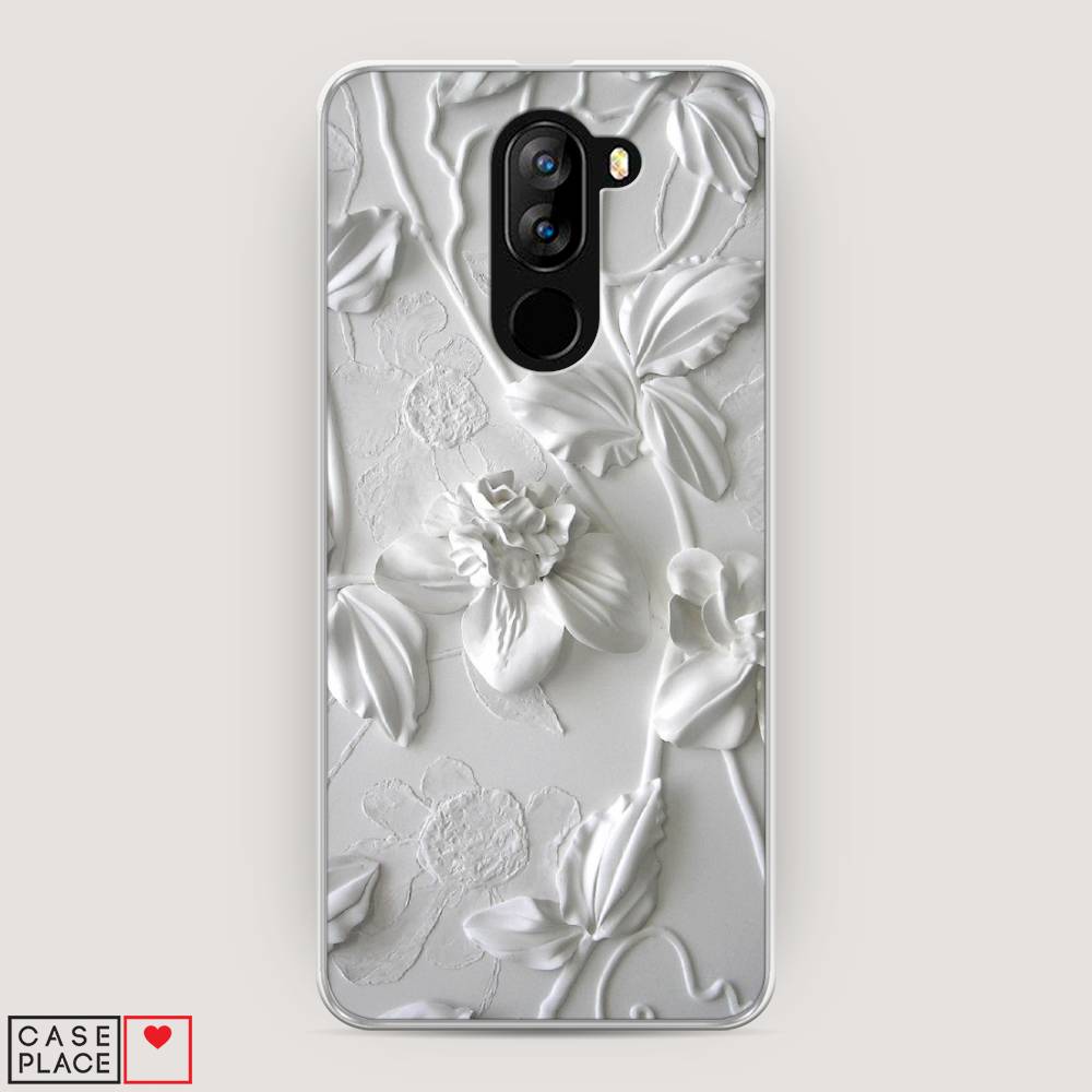 

Чехол Awog на Doogee X60L / Дуги X60L "Гипсовые цветы", 220550-7