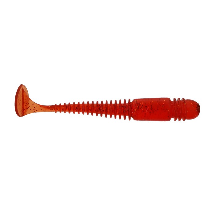 

Приманка силиконовая Master Twist FRY 3,9 ", цвет 049, набор 4 шт, бордовый, Fry