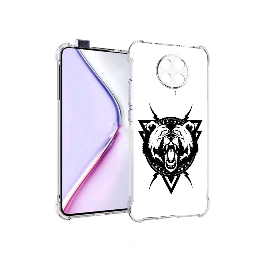 

Чехол MyPads медведь в треугольнике для Xiaomi Redmi K30 Pro Zoom 8/256GB, Прозрачный, Tocco