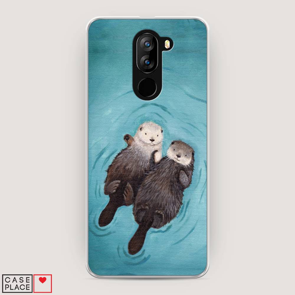 

Чехол Awog на Doogee X60L / Дуги X60L "Парочка бобров", Разноцветный, 220550-10