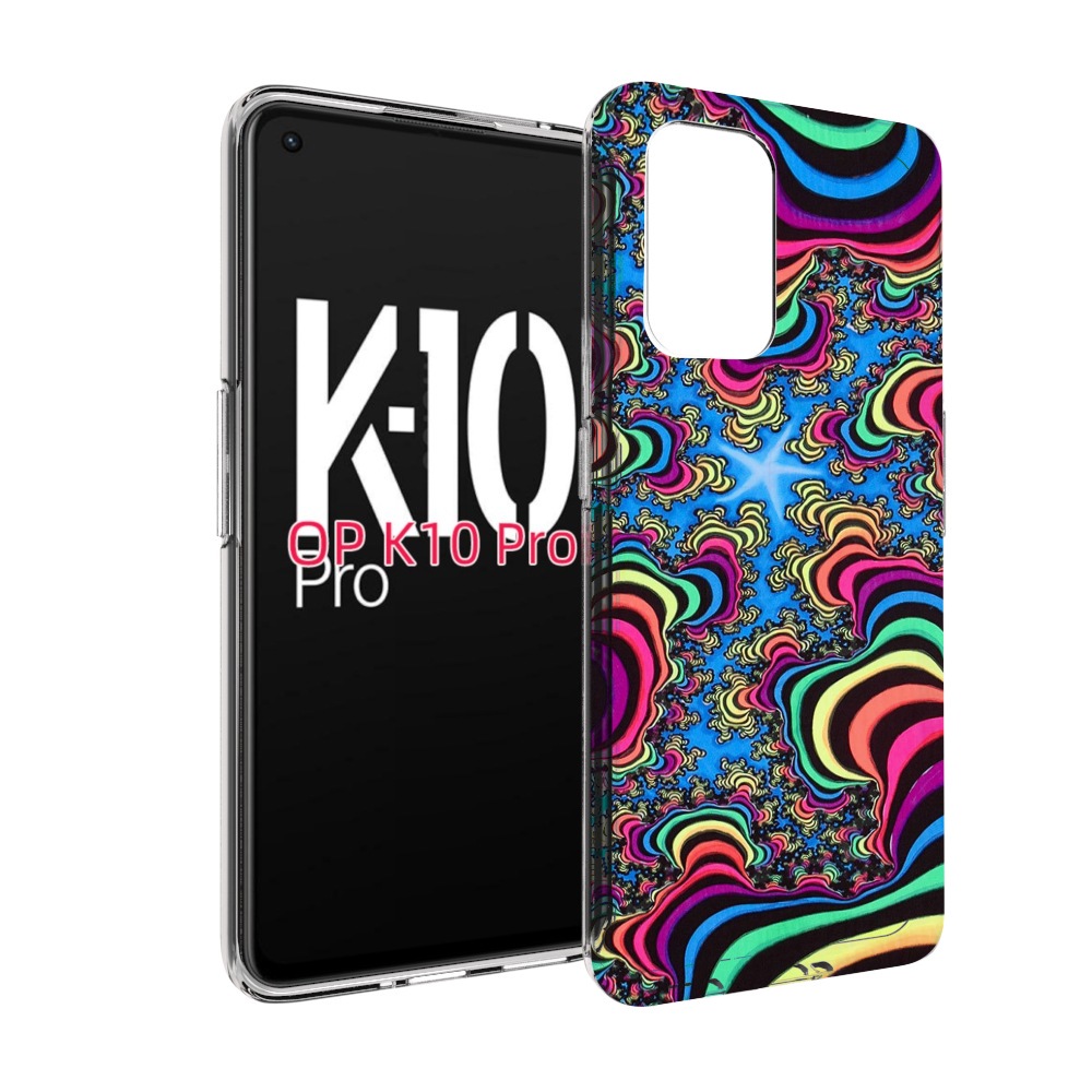 

Чехол MyPads щупальца иллюзия для OPPO K10 Pro, Прозрачный, Tocco