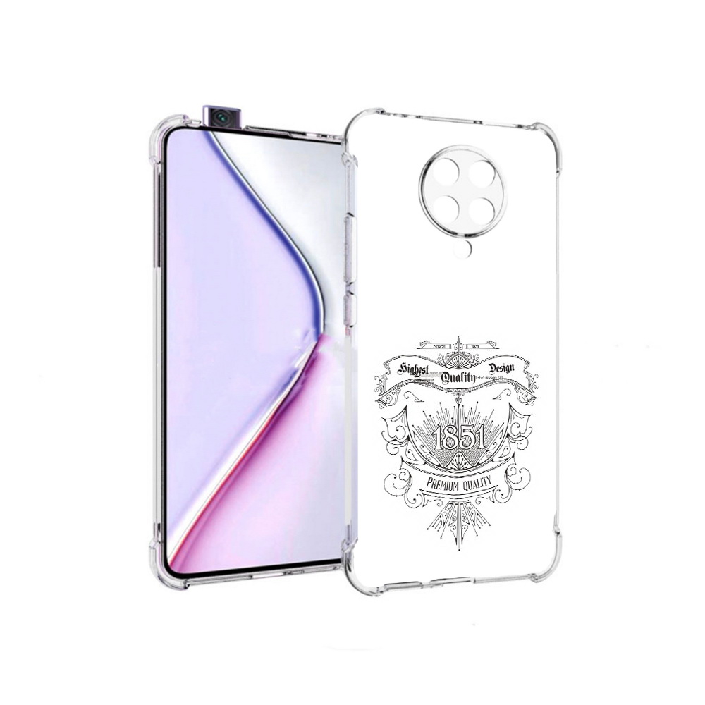 

Чехол MyPads логотип 1851 год для Xiaomi Redmi K30 Pro Zoom 8/256GB/Redmi K30 Pro, Прозрачный, Tocco
