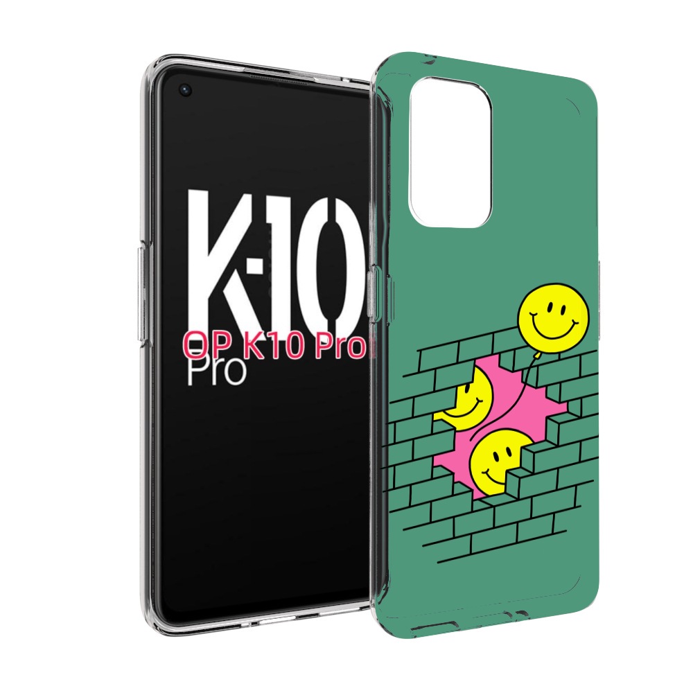 

Чехол MyPads шарики в стене для OPPO K10 Pro, Прозрачный, Tocco