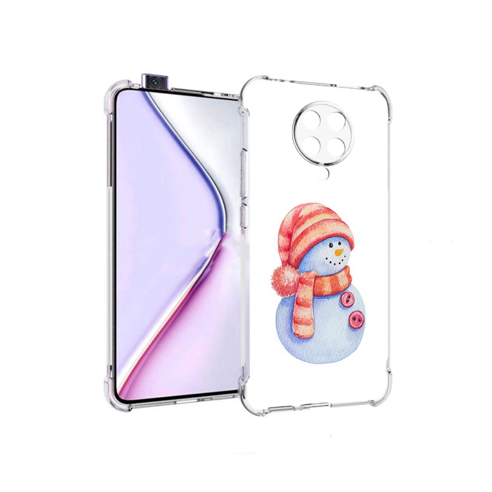

Чехол MyPads Веселый снеговик для Xiaomi Redmi K30 Pro Zoom 8/256GB/Redmi K30 Pro, Прозрачный, Tocco