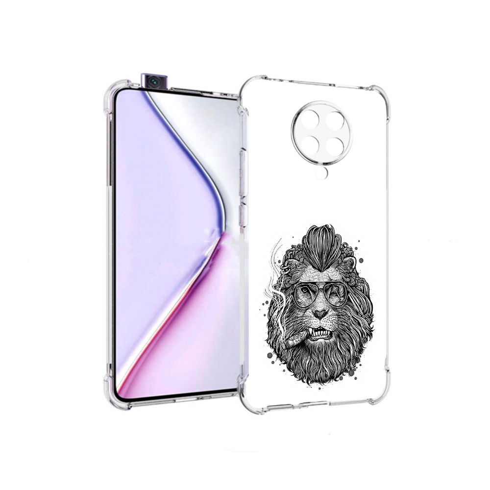 

Чехол MyPads курящий лев для Xiaomi Redmi K30 Pro Zoom 8/256GB/Redmi K30 Pro, Прозрачный, Tocco