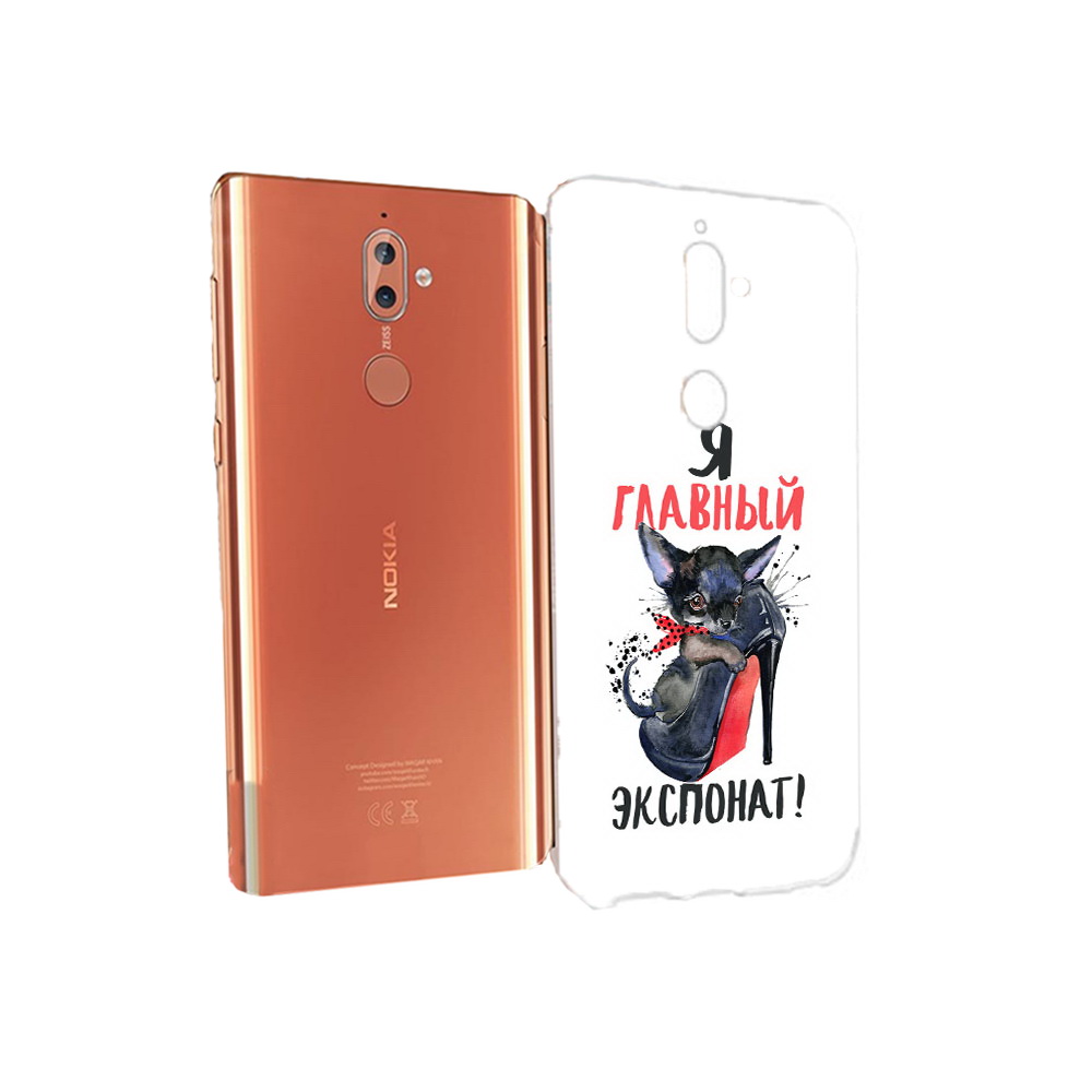 

Чехол MyPads Tocco для Nokia 9 главный экспонат (PT126479.94.288), Прозрачный, Tocco