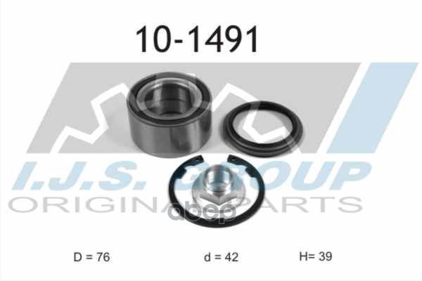 

Подшипник Ступичный Kia: Sorento I 02-11 Ijs 101491 IJS GROUP 101491