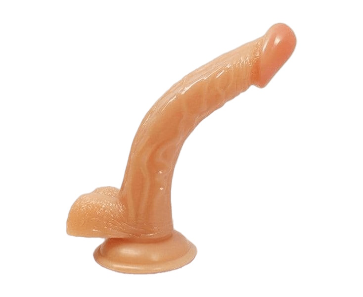 Телесный фаллоимитатор Soldier boy - 20,3 см.