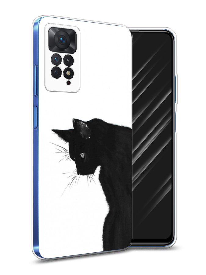 

Чехол Awog на Xiaomi Redmi Note 11 Pro "Black cat", Разноцветный, 315650-1
