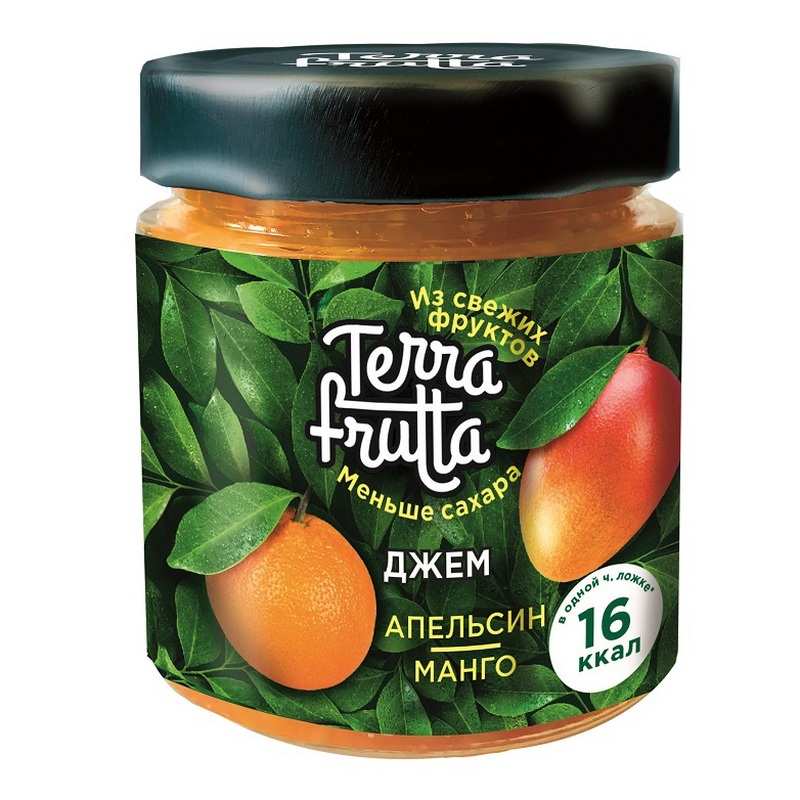

Джем Terra Frutta "Апельсин-Манго", 200 г