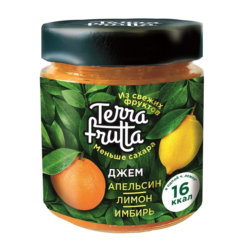 

Джем Terra Frutta "Апельсин-Лимон-Имбирь", 200 г