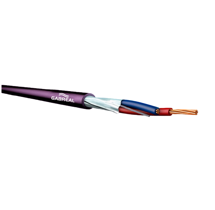 

Кабель Gabriel GAD 23 SMART AES/EBU 2x0,34 FRNC-C, Черный, GAD 23 SMART AES/EBU 2x0,34 FRNC-C