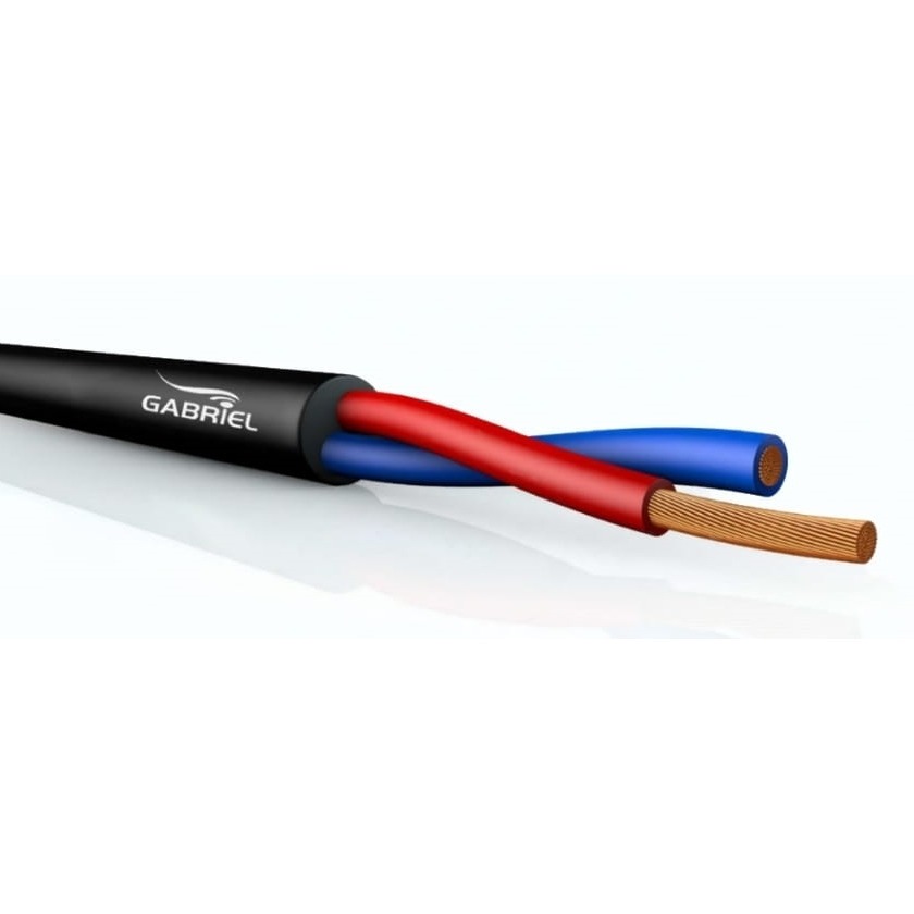 

Кабель акустический с катушки двухжильный Gabriel GAT 215 PRoFLEX TWINAX 2x1,5 PVC, GAT 215 PRoFLEX TWINAX 2x1,5 PVC
