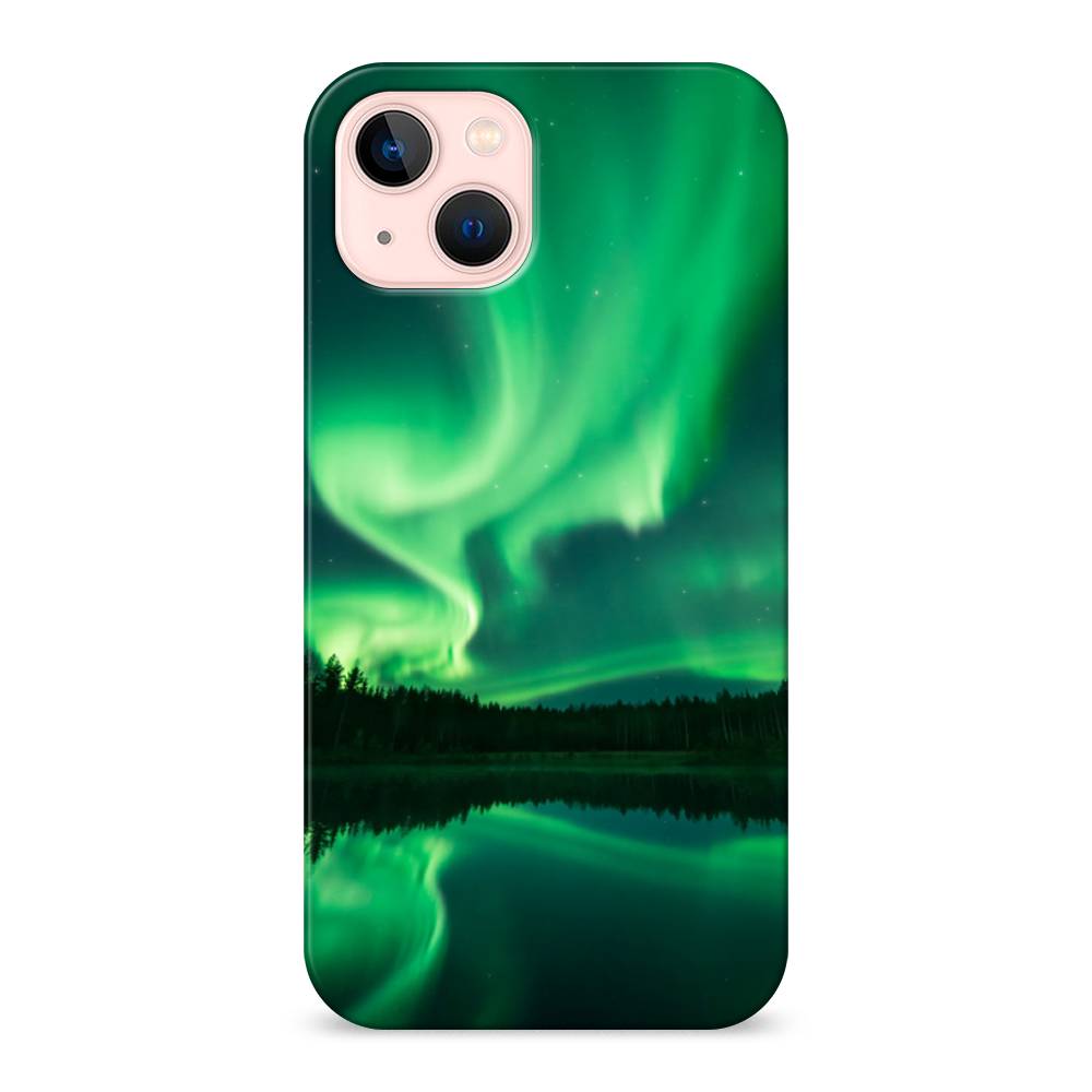 

Пластиковый чехол "Ночные пейзажи 7" на Apple iPhone 13, 14220-3