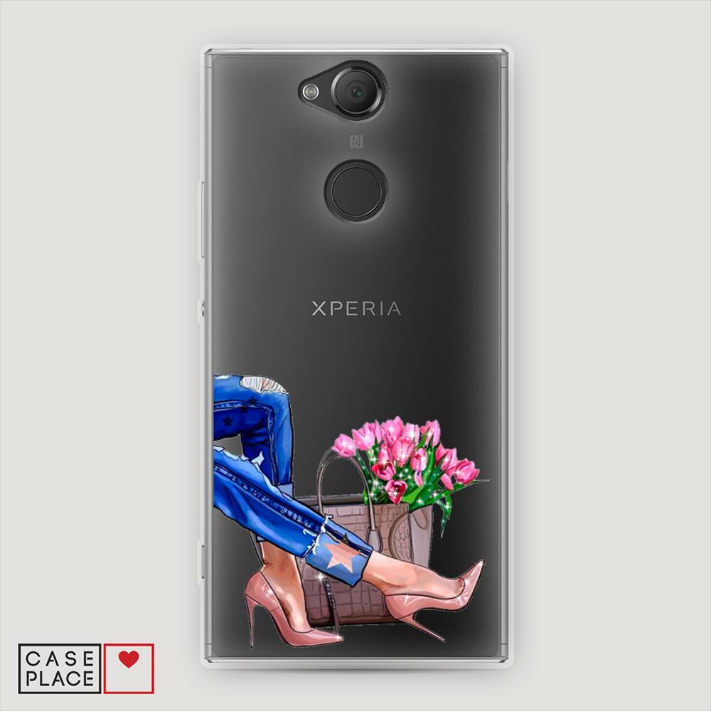 

Чехол Awog на Sony Xperia XA2 "Каблучки", Разноцветный, 53150-7