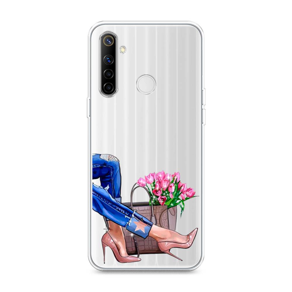 

Чехол Awog на Realme 6i "Каблучки", Разноцветный, 252950-7