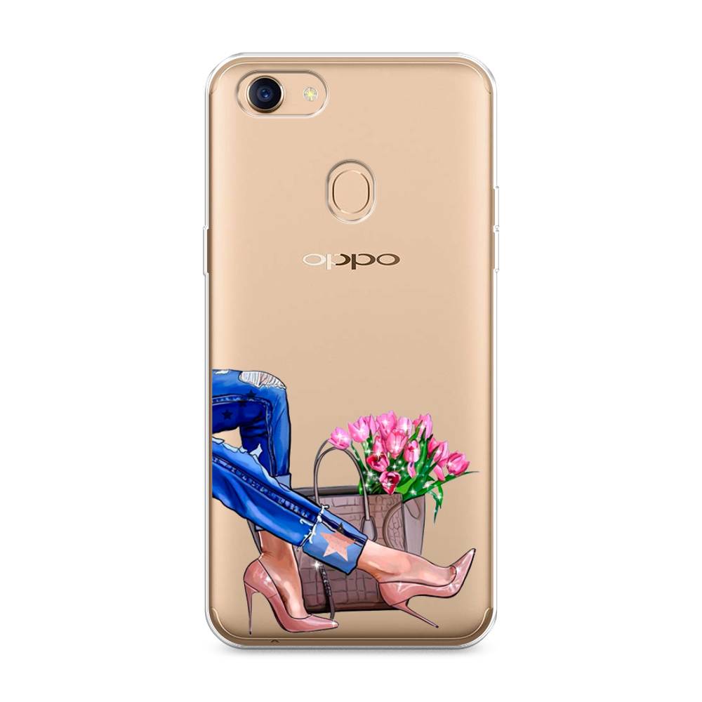 

Чехол Awog на Oppo F5 "Каблучки", Разноцветный, 250250-7