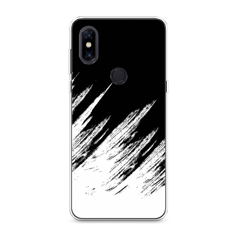 

Чехол Awog на Xiaomi Mi Mix 3 "Черно белые брызги", Разноцветный, 34950-3