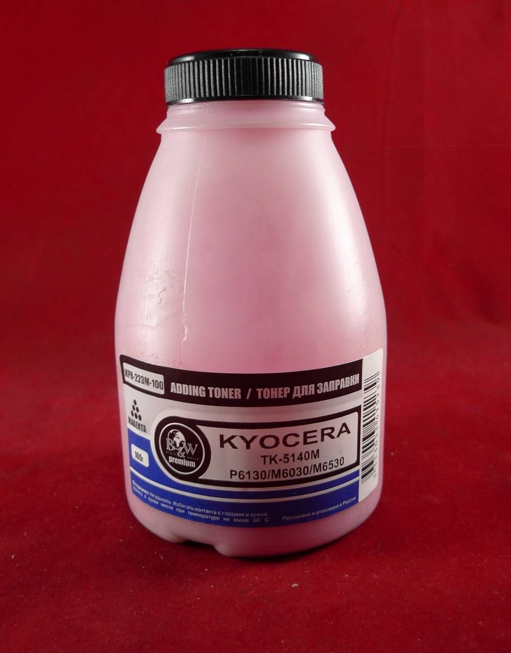 

Тонер Black&White KPR-224M-50, Пурпурный, для Kyocera TK-5240M, P5026/M5526 Magenta