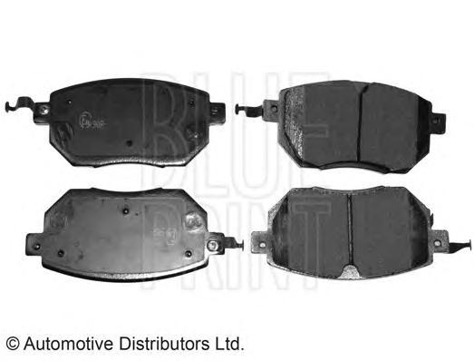

Комплект тормозных колодок Blue Print ADN142136