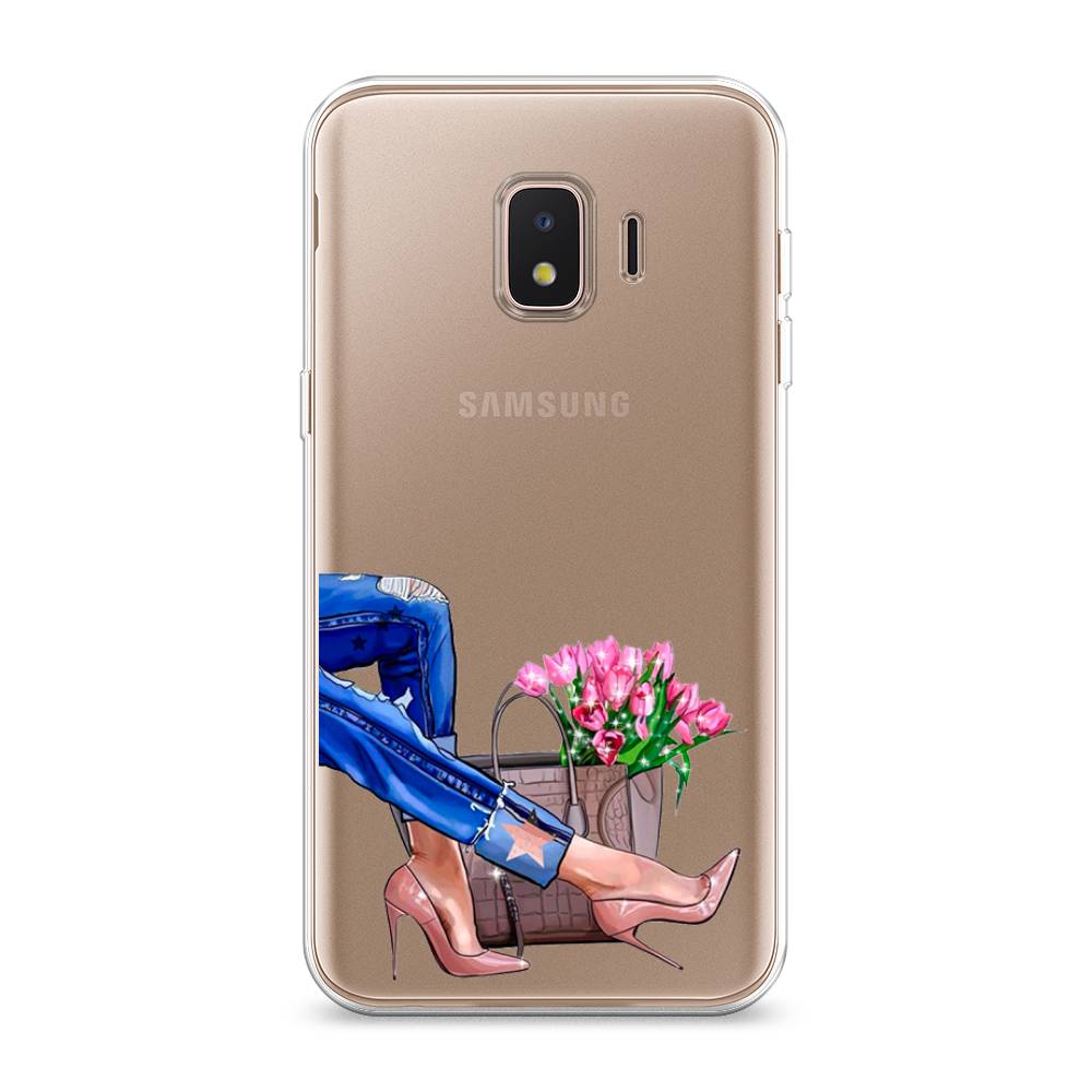 

Чехол Awog на Samsung Galaxy J2 Core (2018/2020) / Самсунг J2 Core "Каблучки", Разноцветный, 2100550-7