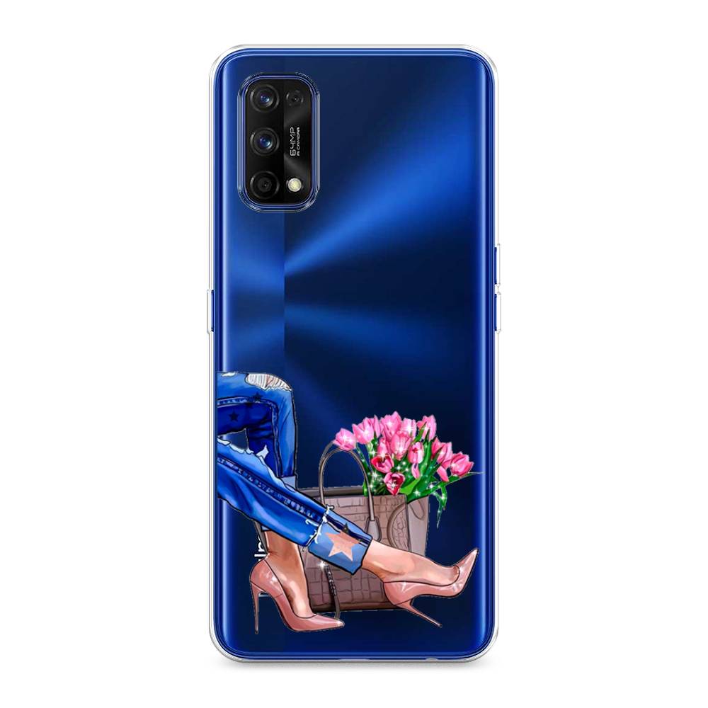 

Чехол Awog на Realme 7 Pro "Каблучки", Разноцветный, 254050-7