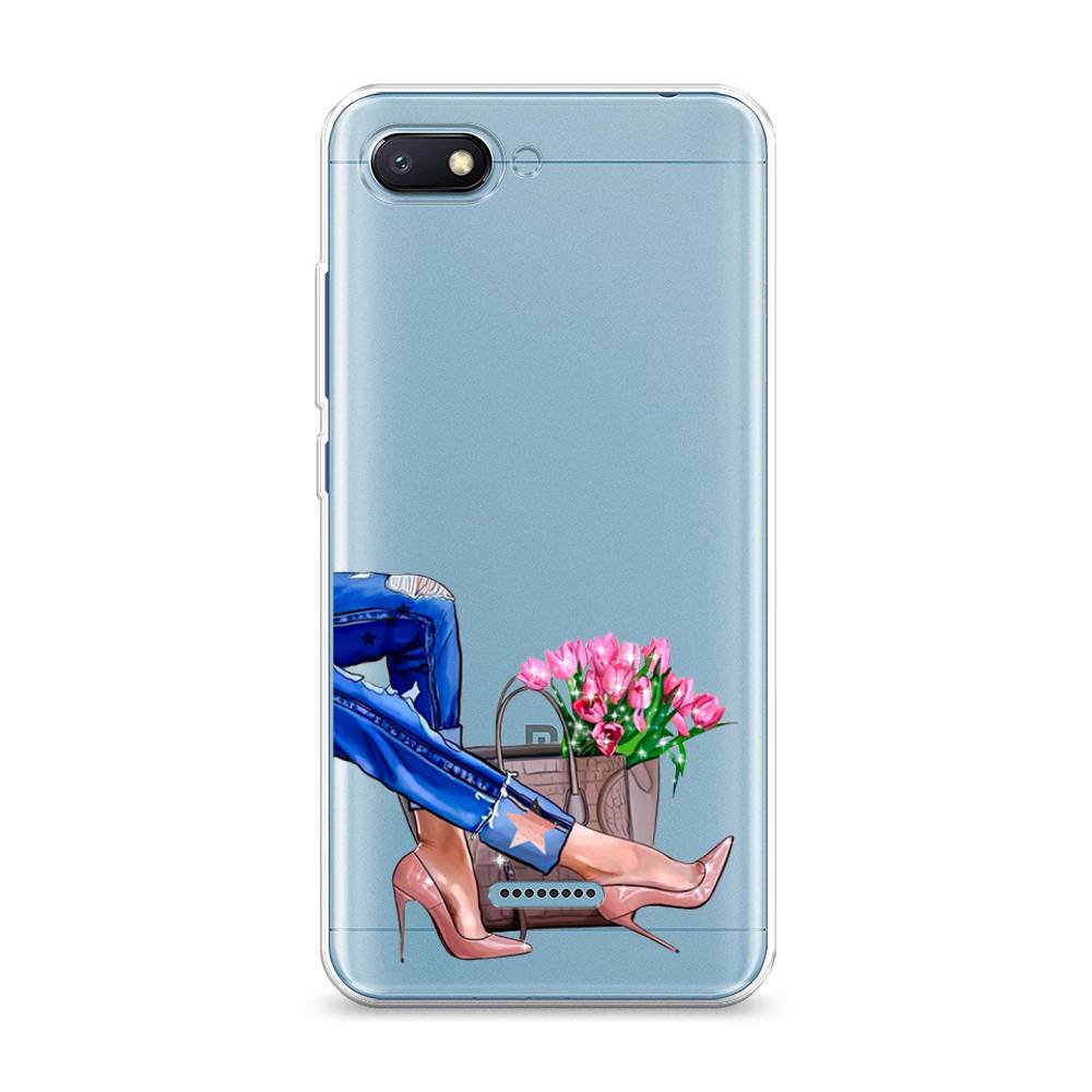 

Чехол Awog на Xiaomi Redmi 6A "Каблучки", Разноцветный, 34150-7